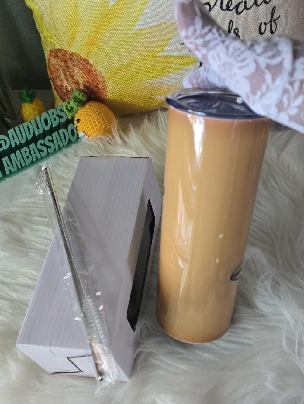 Cute Travel Tumbler Off BRAND NWT - Picture 11 of 11
